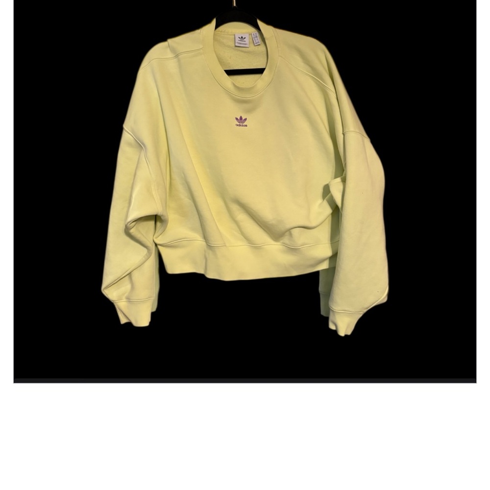Adidas Yellow Sweatshirt neon